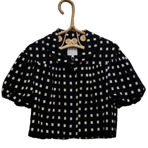 Tibi Jackets & Blazers - Tibi black with white squares pattern size 0